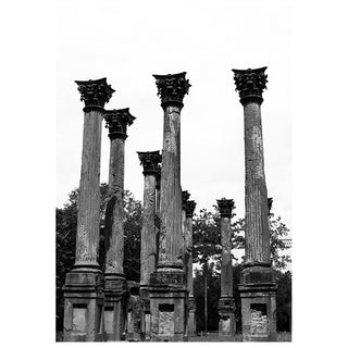 Windsor Ruins Black & White Photograph